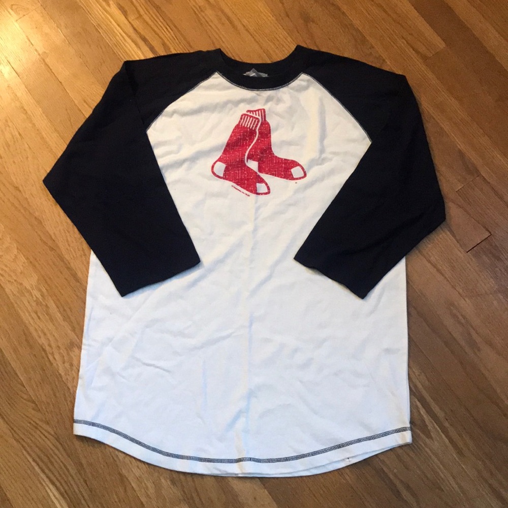 Genuine merchandise 3/4 length Red Sox t-shirt